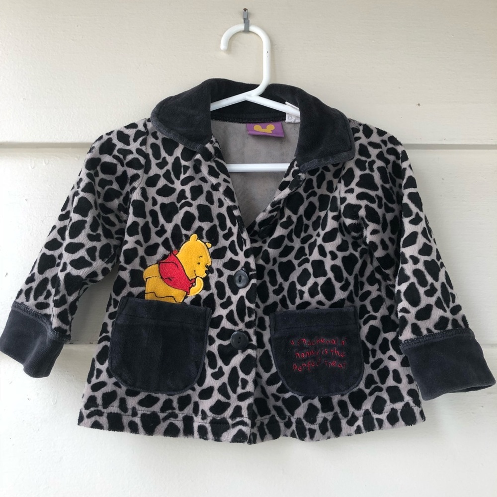 Cute Girls Winnie the Pooh Jacket